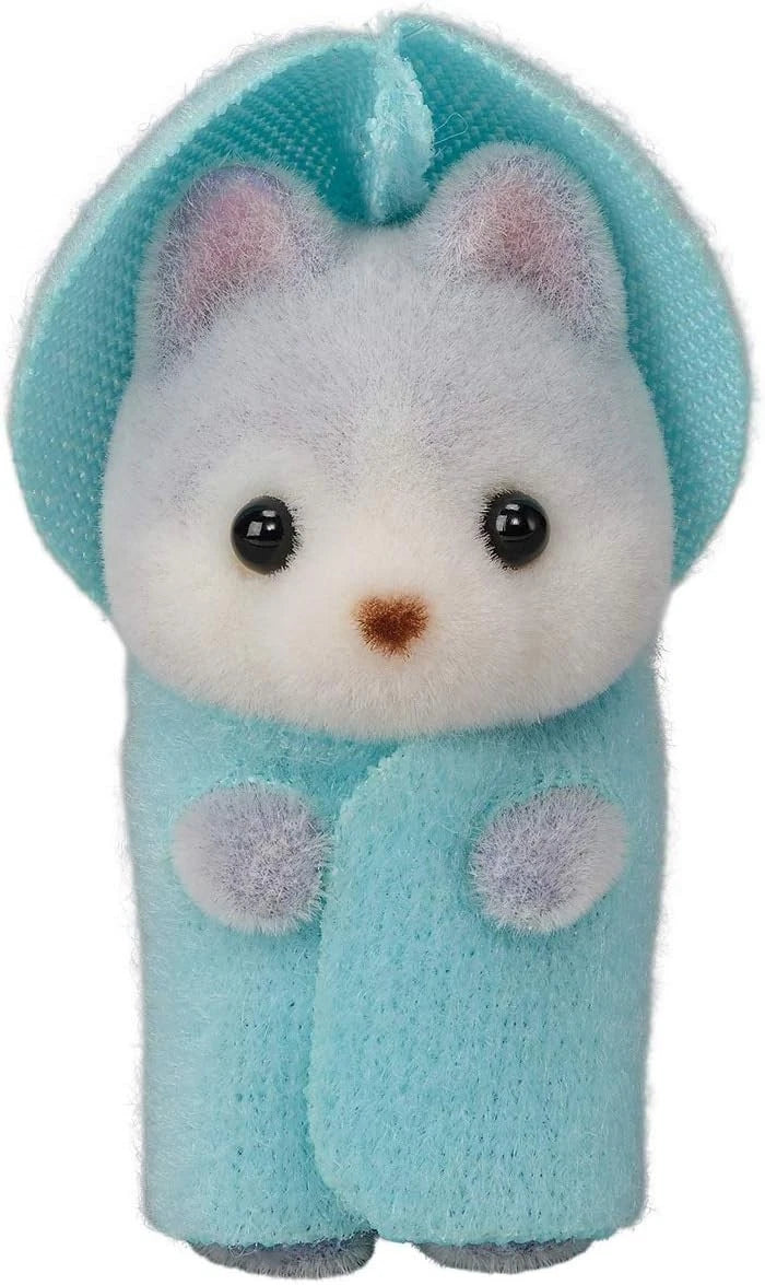 Epoch Sylvanian Families Calico Critters Husky Dog Family Set FS-41 JAPAN