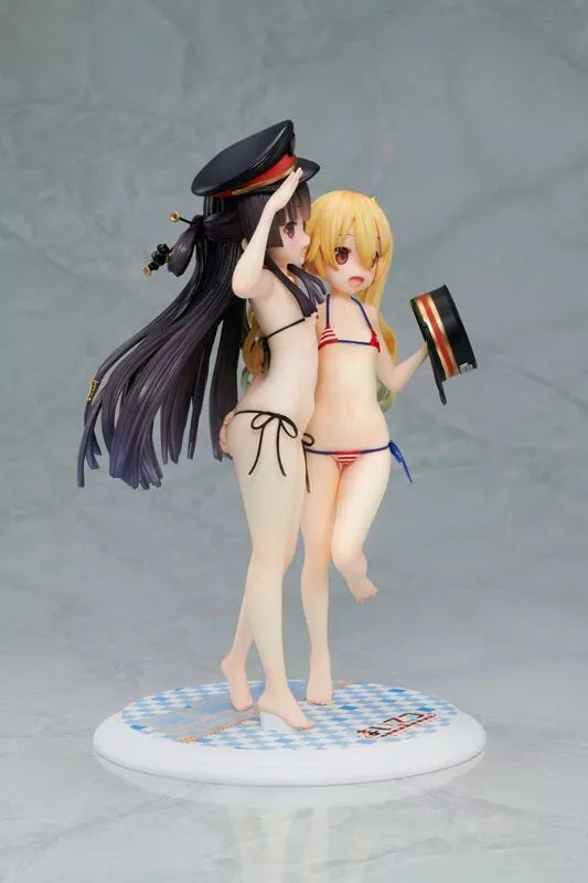 Maitetsu Letzter Lauf!! Hachiroku & Olivi 1/6 Figur JAPAN OFFIZIELL