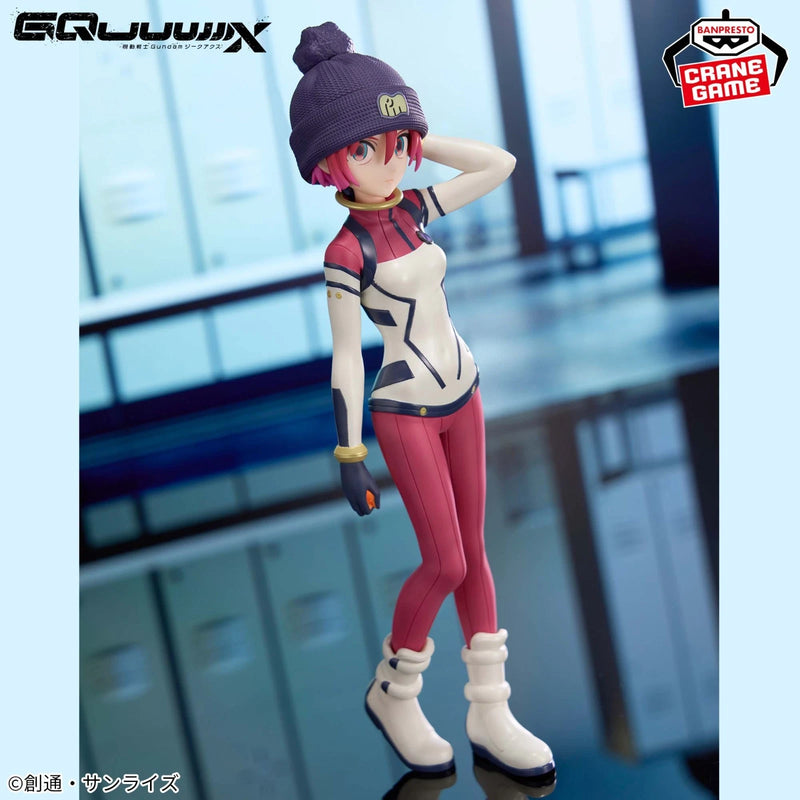 Banpresto Gundam GQuuuuuuX Amate Yuzuriha Machu Pilot Suit ver. Figure JAPAN