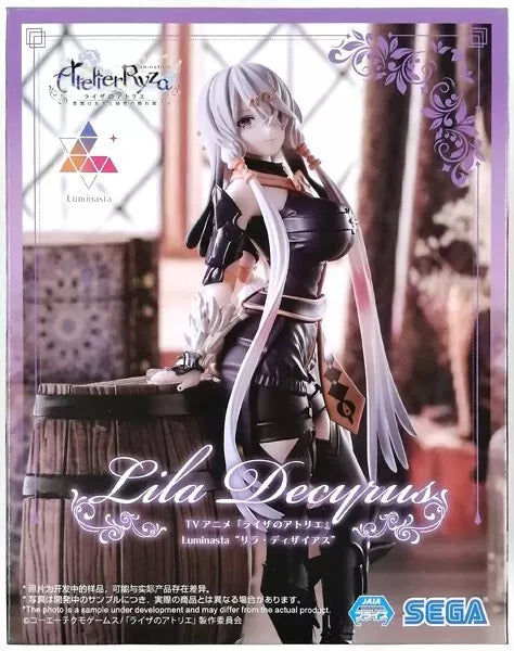 SEGA Luminasta Atelier Ryza Lila Decyrus Figure JAPAN OFFICIAL