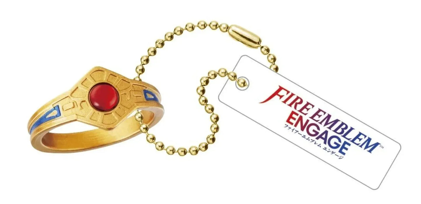 Fire Emblem Engage Keychain Ring Collection Set of 6 Capsule Toy JAPAN OFFICIAL