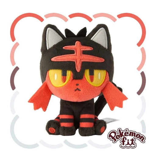 Pokemon Center Original Pokemon Fit 725 Litten Plush Doll JAPAN OFFICIAL
