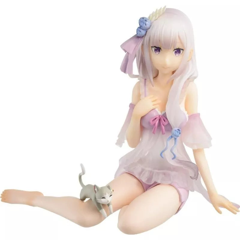 BANDAI Ichiban Kuji Re Zero Slumber Party Emilia Prize B Figure JAPAN OFFICIAL