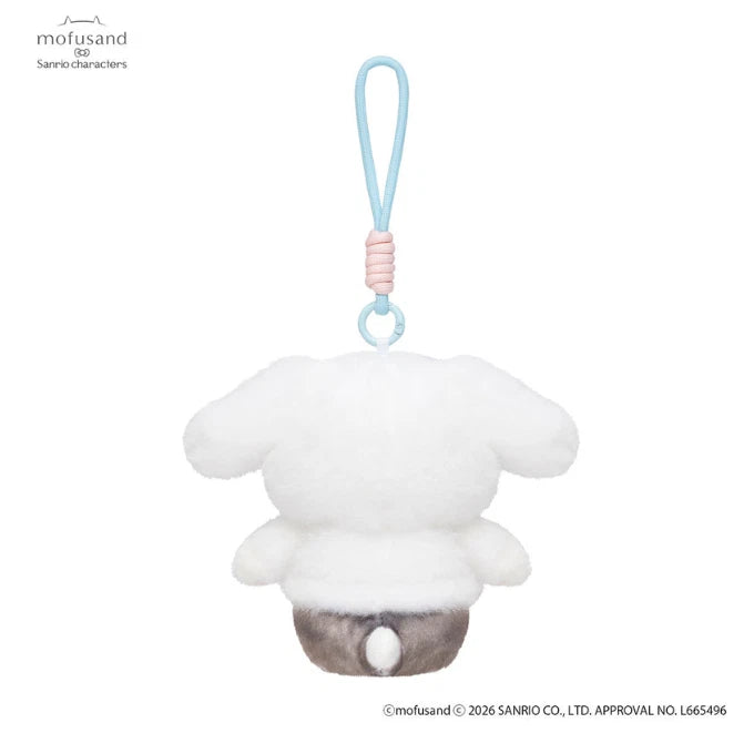 mofusand x Sanrio Characters Potefuwa Mascot Cinnamoroll Plush JAPAN OFFICIAL