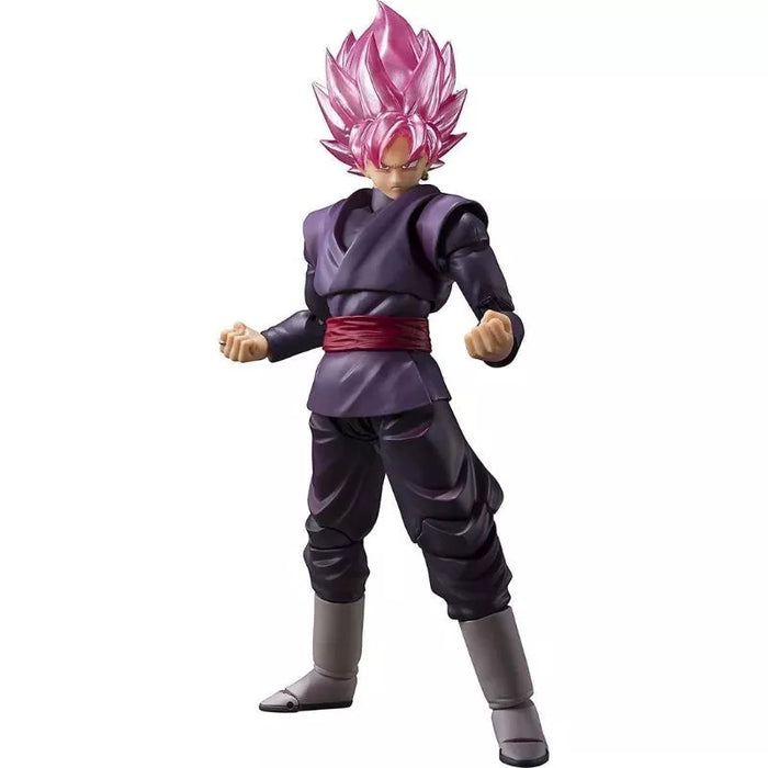 BANDAI S.H.Figuarts Dragon Ball Super Goku Black Super Saiyan Rose Action Figure