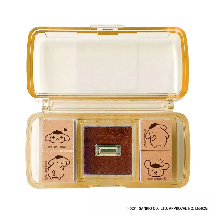 Beverly Sanrio Character Mini Stamp Pompompurin JAPAN OFFICIAL