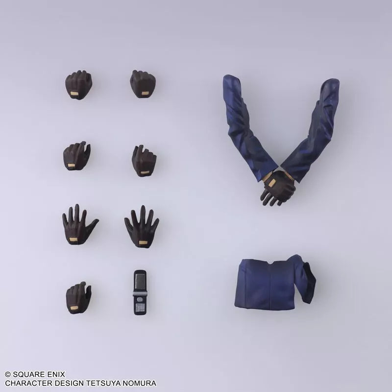 Square Enix Final Fantasy VII Bring Arts Tseng Figura de acción OFICIAL DE JAPÓN