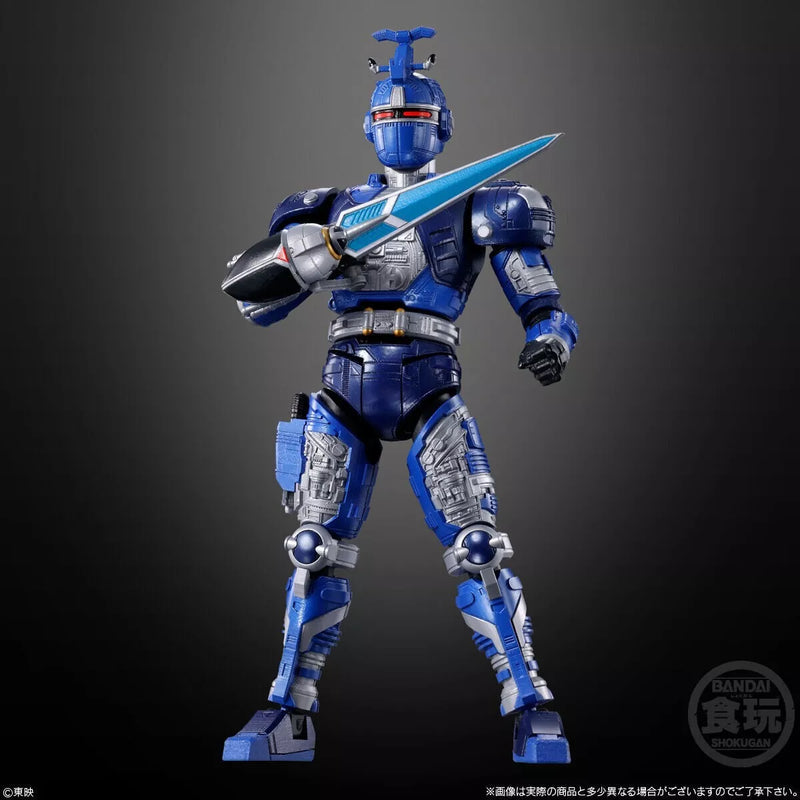 BANDAI SMP Kit Makes Pose Power Rangers Juukou B-Fighter Blue Beet Action Figure