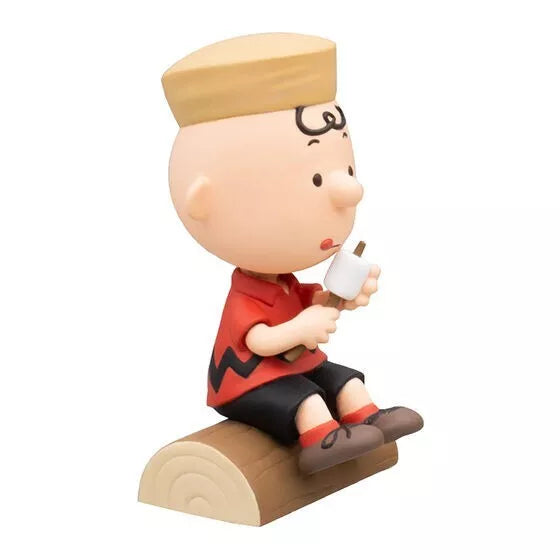 Bandai Peanuts disfruta! Juego de campamento de 4 figuras Cápsula Juguete Japón Oficial