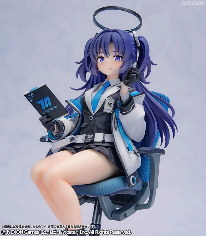 Archivo azul de la vida diaria de un tesorero Yuuka 1/7 Figura Japón Oficial