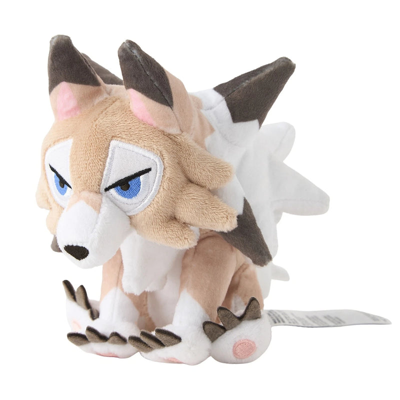 Pokemon Center Original Pokemon Fit 745 Lycanroc Midday Form Plush Doll GIAPPONE