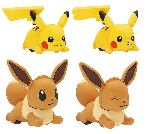 Takara Tomy A.R.T.S Pokemon Pull Back Mascot Complete Set Capsule Toy JAPAN