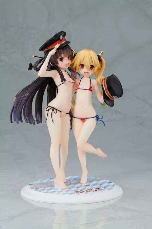 Maitetsu Letzter Lauf!! Hachiroku & Olivi 1/6 Figur JAPAN OFFIZIELL