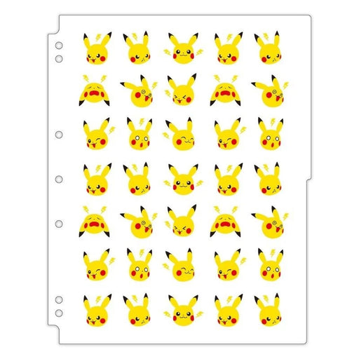 Pokemon Center Original Collection Binder Refill Pikachu & Thunder JAPAN