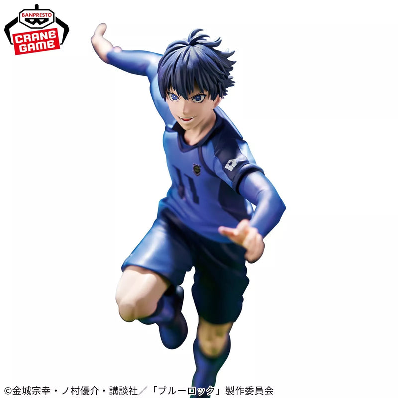 Banpresto Blue Lock Blue Prison 11 Masters Yoichi Isagi Figure JAPAN OFFICIAL