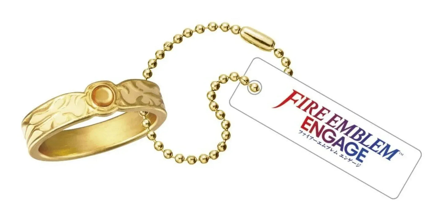 Fire Emblem Engage Keychain Ring Collection Set di 6 capsule Toy Japan Funzionario