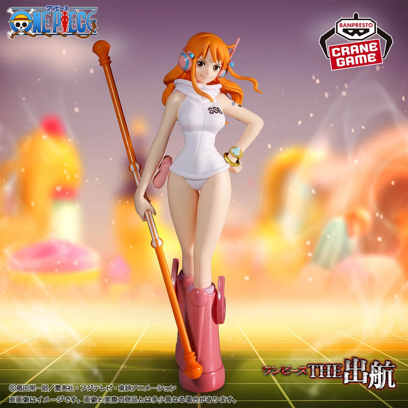 Banpresto One Piece LE Départ Nami ver. Figurine Egghead JAPON