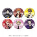 Trading Tin Badge Bungo Stray Dogs Gokurakuyu vol.2 All 6 set JAPAN OFFICIAL