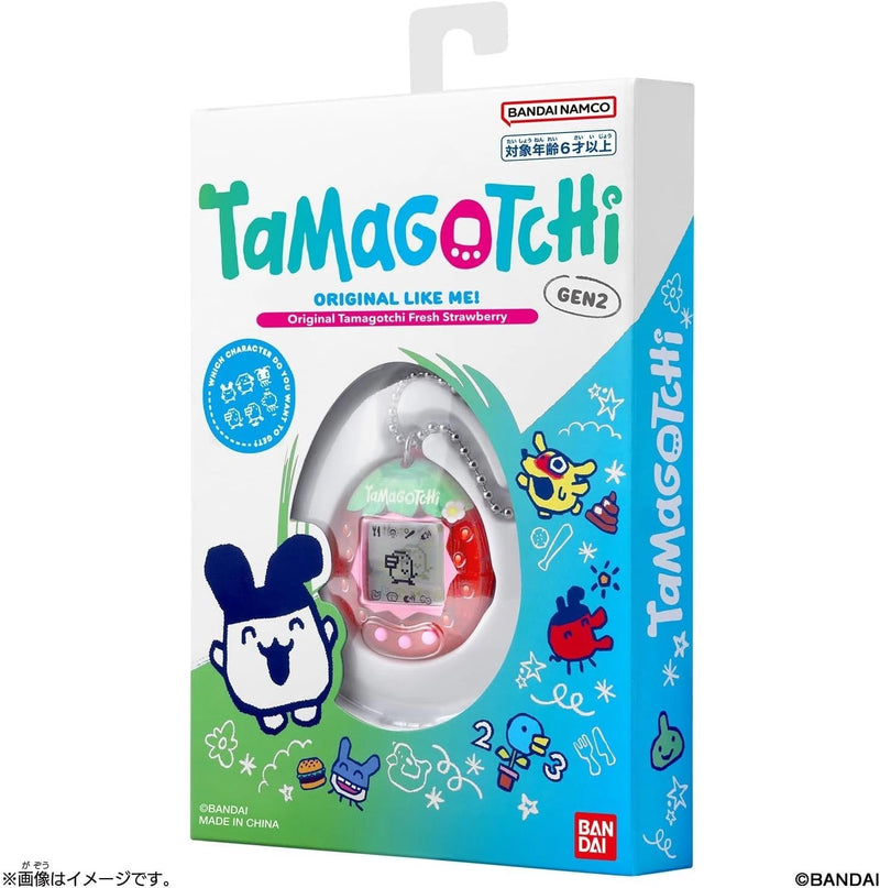 BANDAI Original Tamagotchi Fresh Strawberry JAPAN OFFICIAL