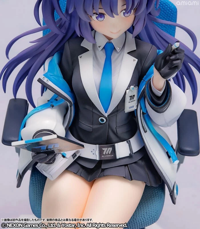 Archivo azul de la vida diaria de un tesorero Yuuka 1/7 Figura Japón Oficial