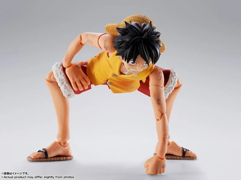 S.H.Figuarts ONE PIECE Summit War di Marineford Monkey D. Luffy Action Figure