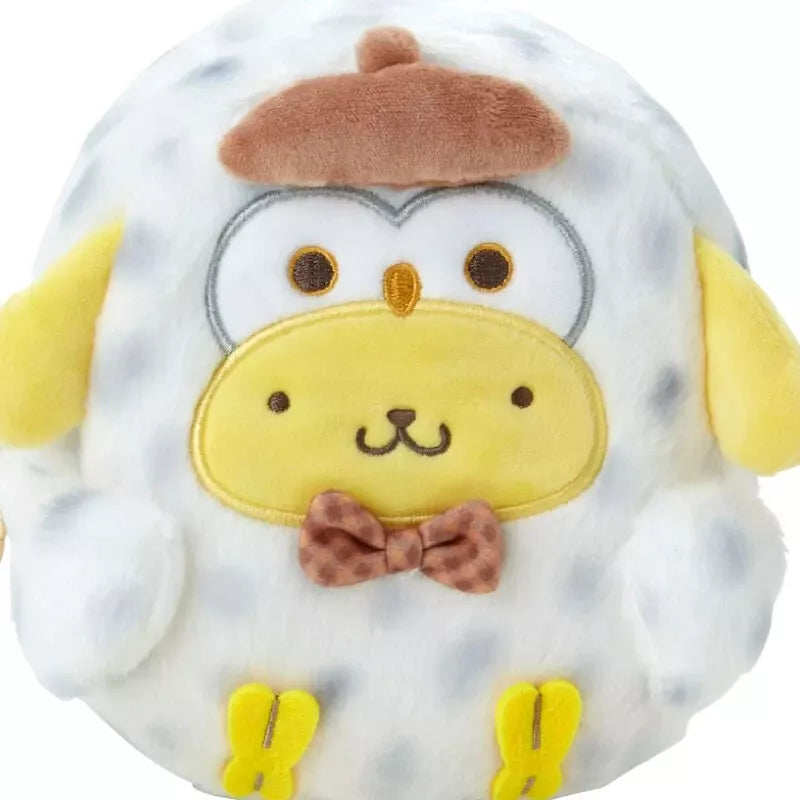 Sanrio Pompompurin Peluche Pochette Petits Animaux de la Forêt JAPON OFFICIEL