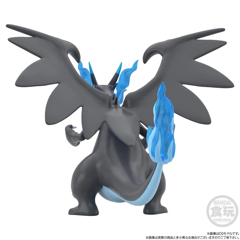 BANDAI Pokemon Scale World Kalos Region Sycamore & Mega Charizard X Figure JAPAN
