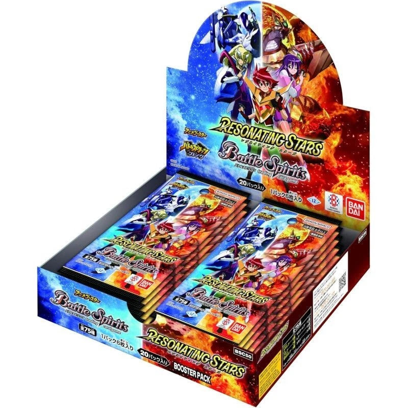 BANDAI Battle Spirits Resonating Stars BSC50 Booster Pack Box TCG BANDAI Battle Spirits Resonating Stars BSC50 Booster Pack Box TCG