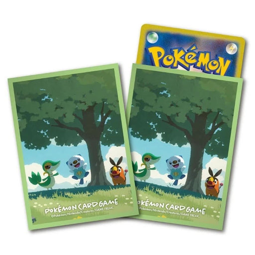 Pokemon Center Original Card Sleeves Snivy & Tepig & Oshawott JAPAN