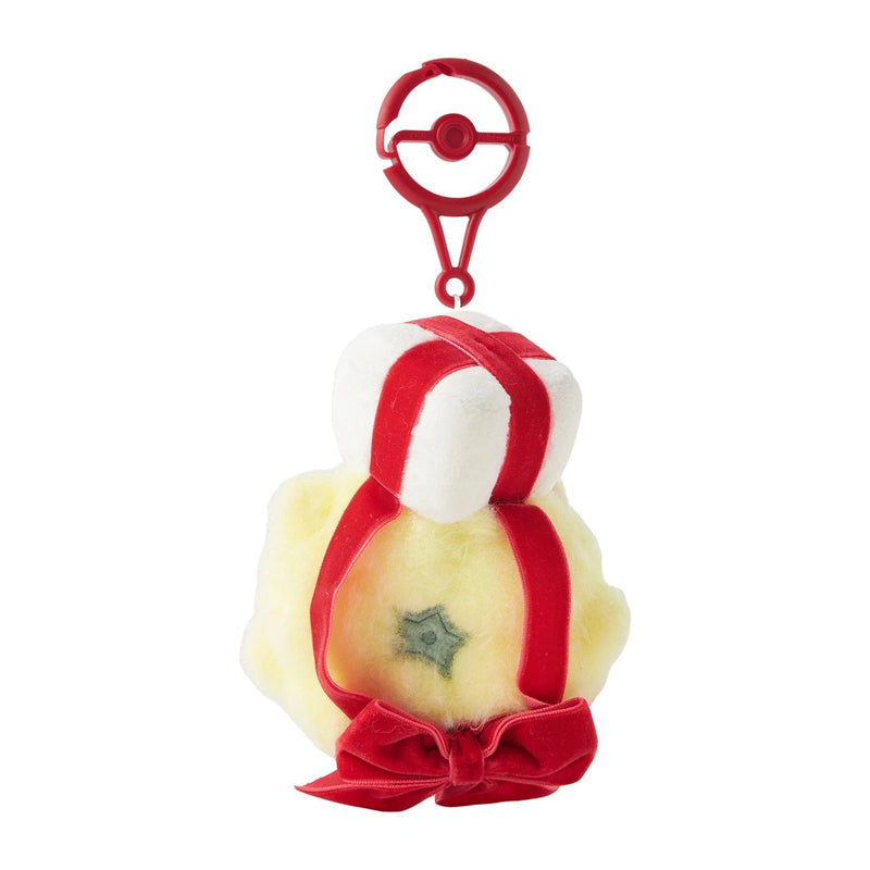 Pokemon Center Original Pokemon Holiday Blessings Plush Keychain Whimsicott