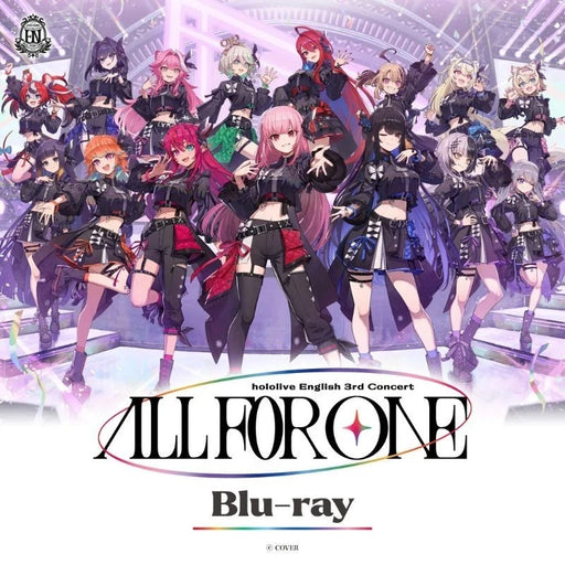 COVER hololive English 3rd Concert All for One Blu-ray JAPAN OFFICIAL