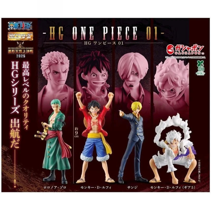 BANDAI HG One Piece 01 Complete Set Figure Capsule Toy JAPAN OFFICIAL