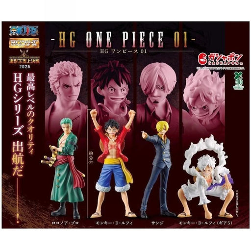 BANDAI HG One Piece 01 Complete Set Figure Capsule Toy JAPAN OFFICIAL