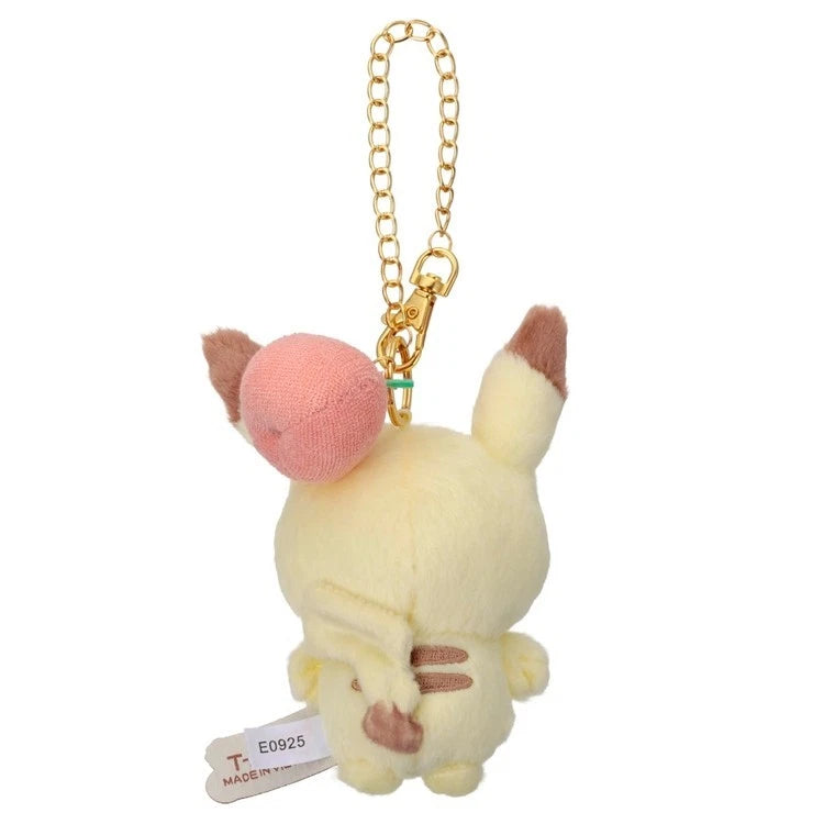 Pokemon Pokepeace Pikachu Colorful Ver. Plush Keychain JAPAN OFFICIAL