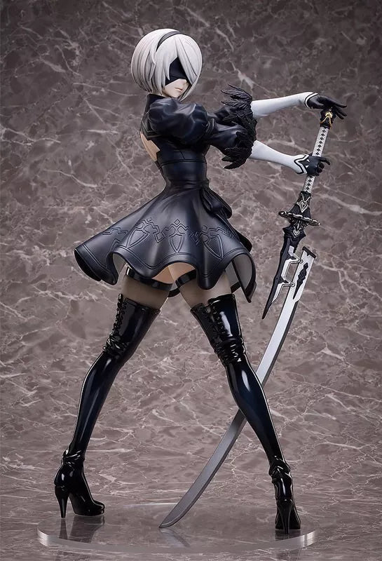 NieR:Automata Ver1.1a 2B YoRHa No.2 Typ B 1/4 Figur JAPAN OFFIZIELL
