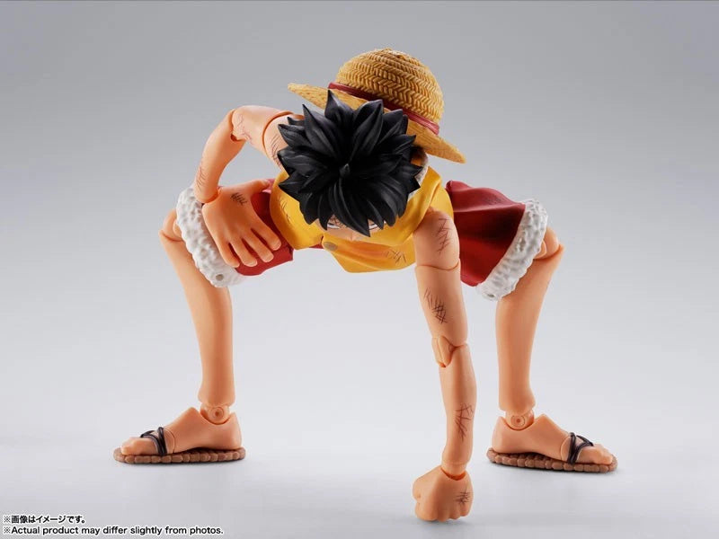 S.H.Figuarts ONE PIECE Summit War di Marineford Monkey D. Luffy Action Figure