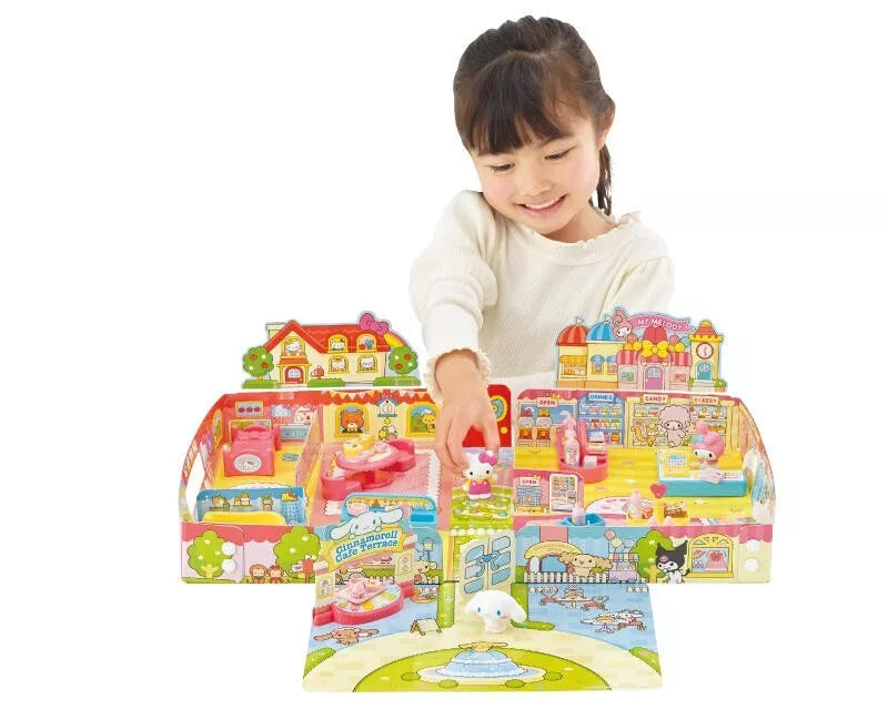 Maison de poupée de personnages Sanrio avec café OFFICIEL DU JAPON