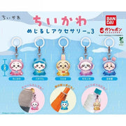 BANDAI Chiikawa Mejirushi Accessory 3 Complete Set Capsule Toy JAPAN OFFICIAL
