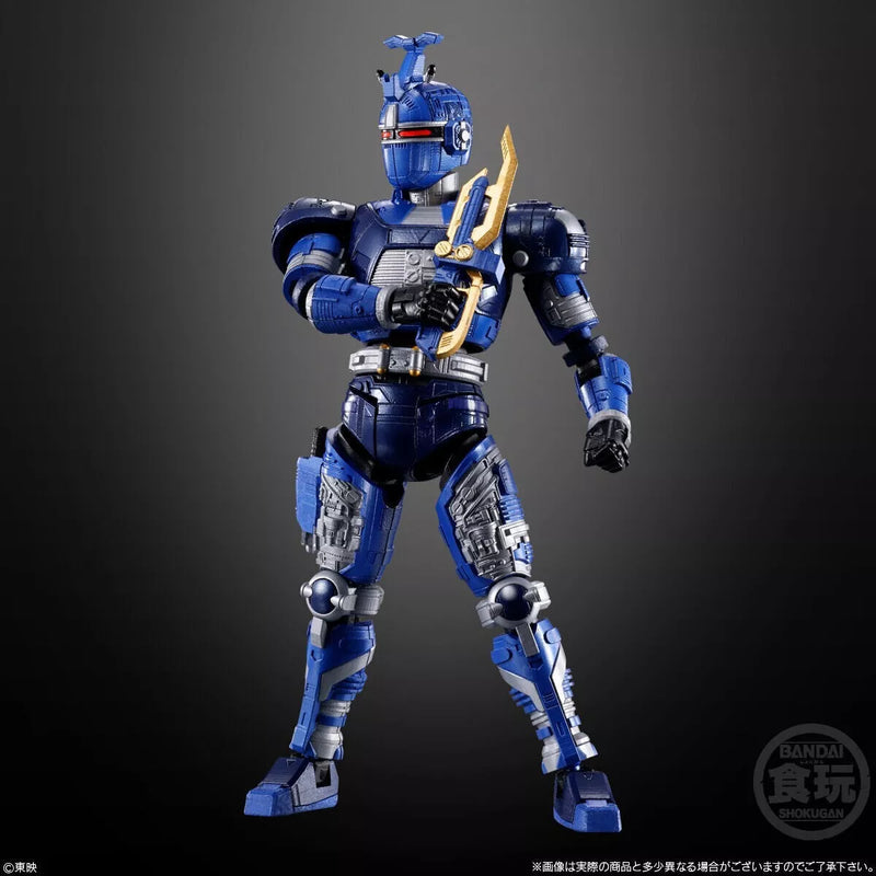 BANDAI SMP Kit Makes Pose Power Rangers Juukou B-Fighter Blue Beet Action Figure