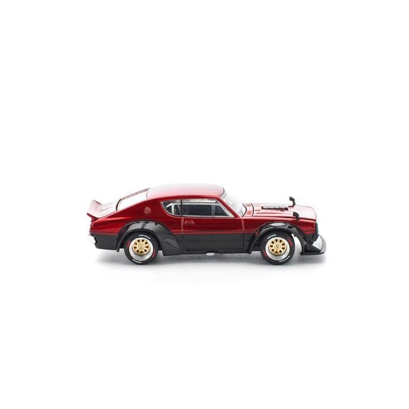 Kenmeri Skyline GT-R Red/Black KPGC110 1/64 Miniature Car JAPAN OFFICIAL