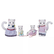 Epoch Sylvanian Families Snow Leopard Family FS-55 JAPAN OFFICIAL