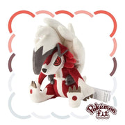 Pokemon Center Original Pokemon Fit 745 Lycanroc Midnight Form Plush Doll JAPAN