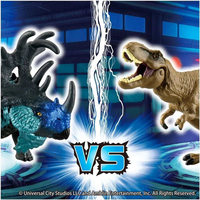Takara Tomy ANIA Jurassic World Alive Ceramagnus VS Rexi Set Action Figure JAPAN