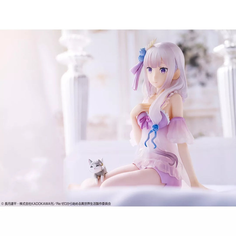 BANDAI Ichiban Kuji Re Zero Slumber Party Emilia Prize B Figure JAPAN OFFICIAL