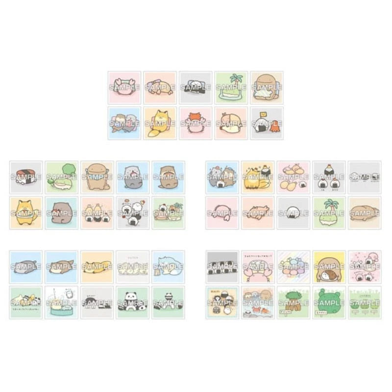 Nandemo Ikimono Sticker Collection 2 20Pack Box Candy Toy JAPAN OFFICIAL