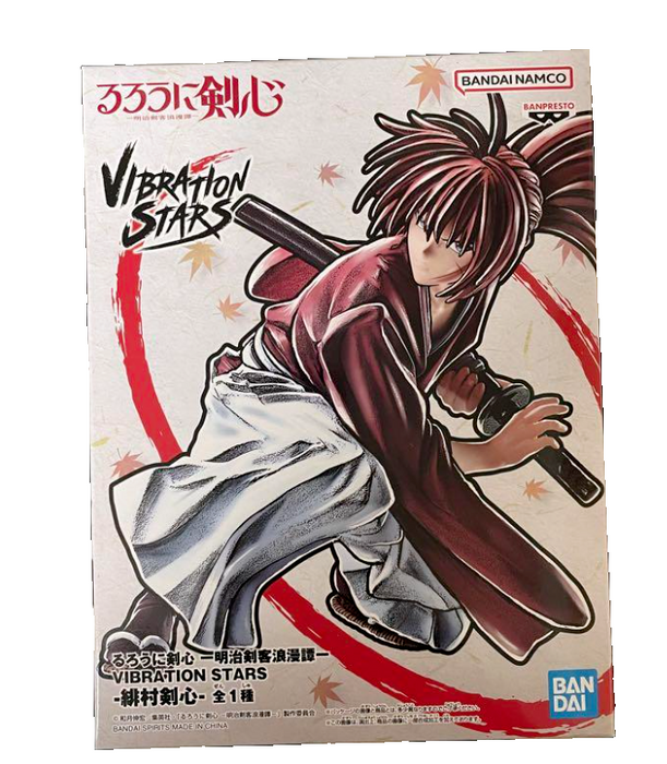 Banpresto VIBRATION STARS Rurouni Kenshin Kenshin Himura Figure JAPAN OFFICIAL