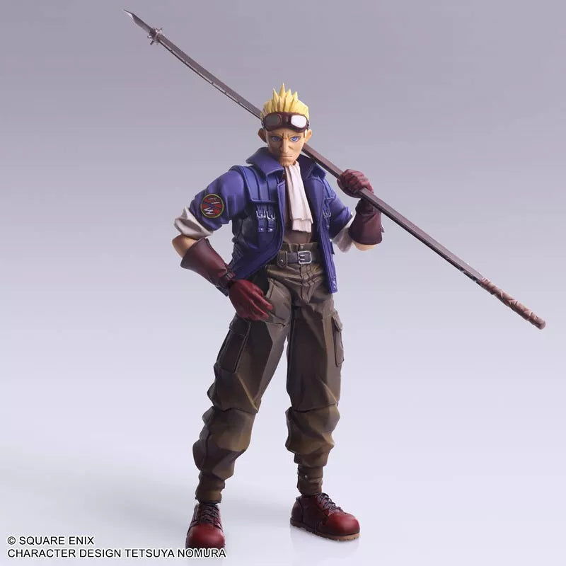 Square Enix Final Fantasy VII Traer Arts Cid Highwing Action Figura Japón