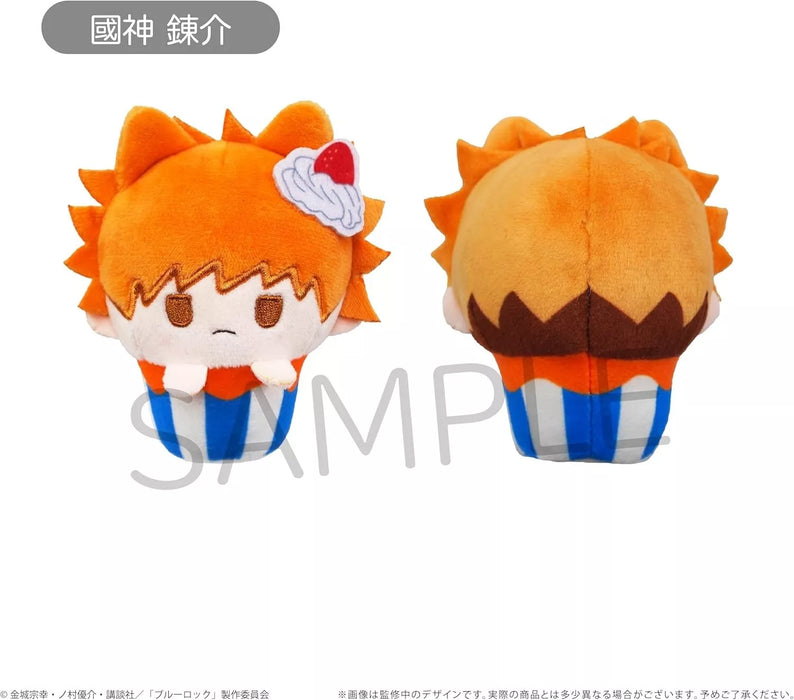 Blue Lock Cupcake Tapinui Complete Set Plush Doll JAPAN OFFICIAL