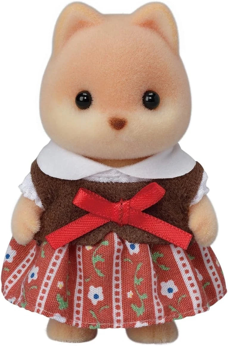 Epoch Sylvanian Families Caramel Dog Family FS-35 JAPAN OFFICIAL