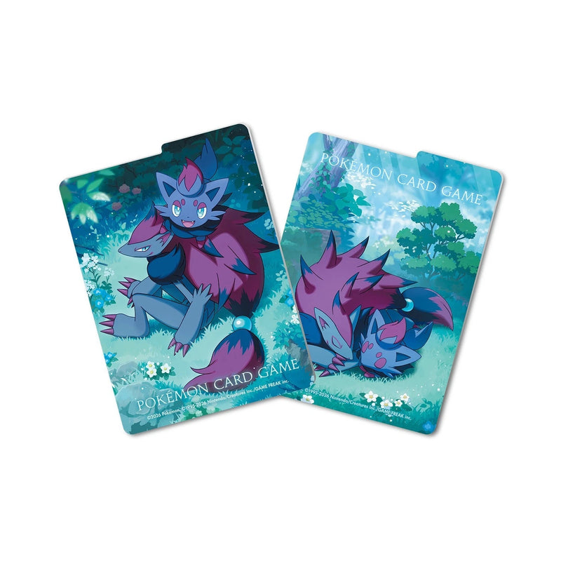 Pokemon Center Original Deck Case Zorua & Zoroark Sleeping JAPAN OFFICIAL